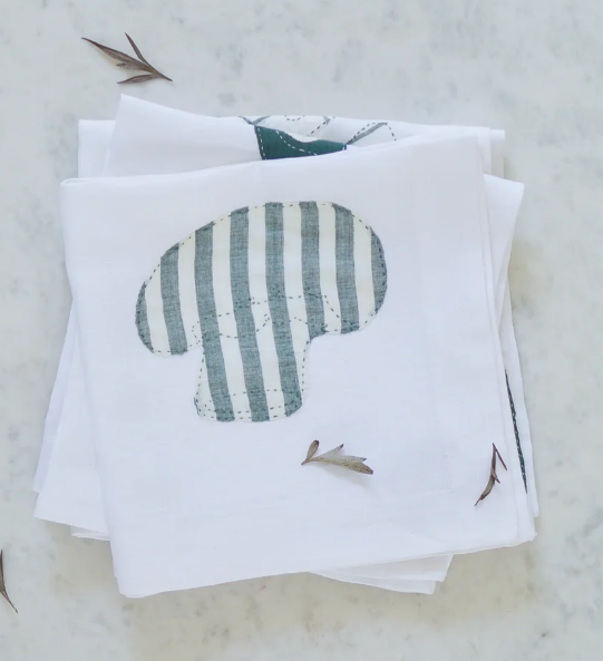 Market Napkin Green Set of 4