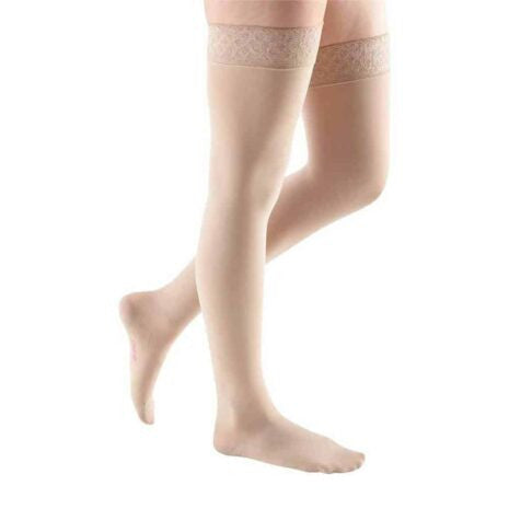 Medi Comfort Thigh High 20-30mmHg Closed Toe - Compression Level: Firm 20-30 MmHg - Unisex - Foot