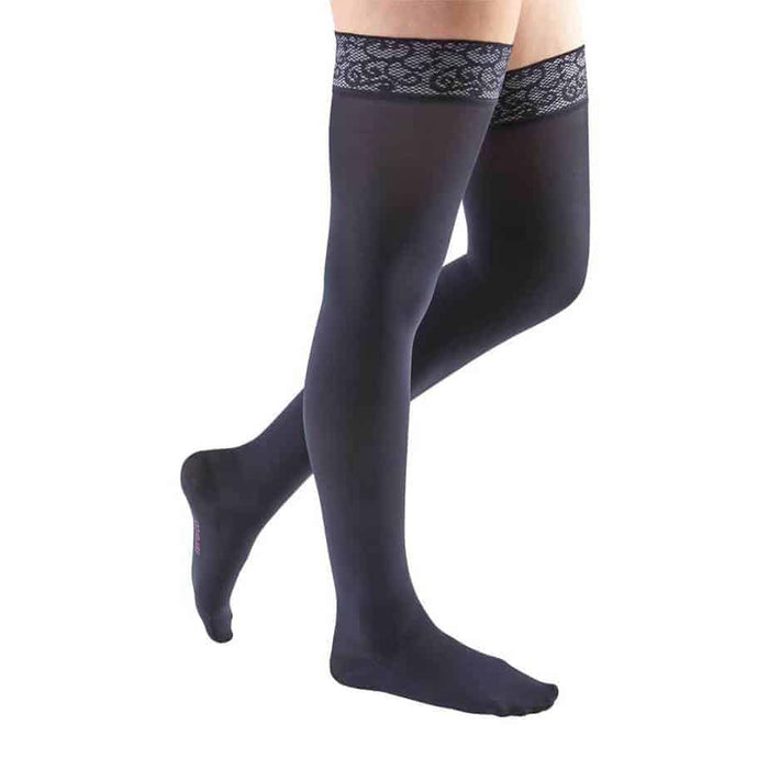 Medi Comfort Thigh High 20-30mmHg Closed Toe - Compression Level: Firm 20-30 MmHg - Unisex - Foot