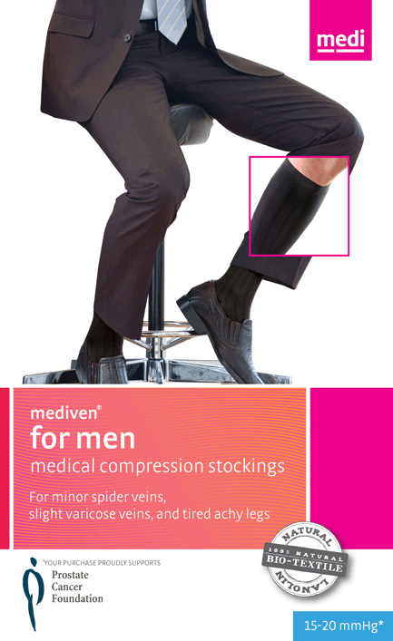 Mediven for Men Select Knee High 30-40mmHg - Compression Level: Extra Firm 30-40 MmHg - Male - Knee