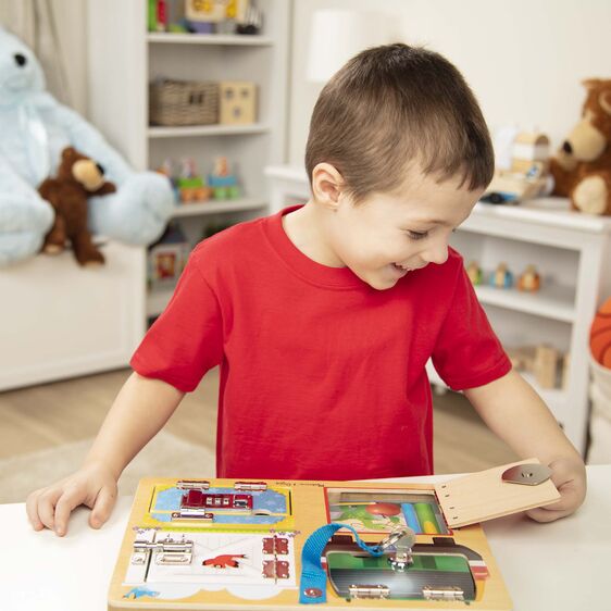 Melissa & Doug Locks & Latches Board