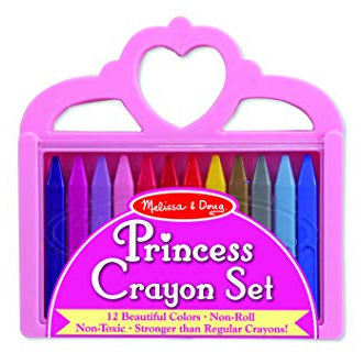 Melissa & Doug Princess Crayon Set