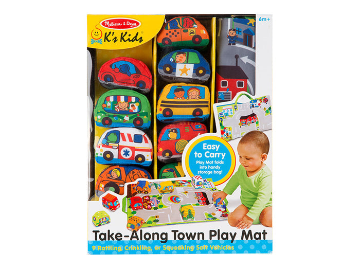Melissa & Doug Take-Along Town Play Mat