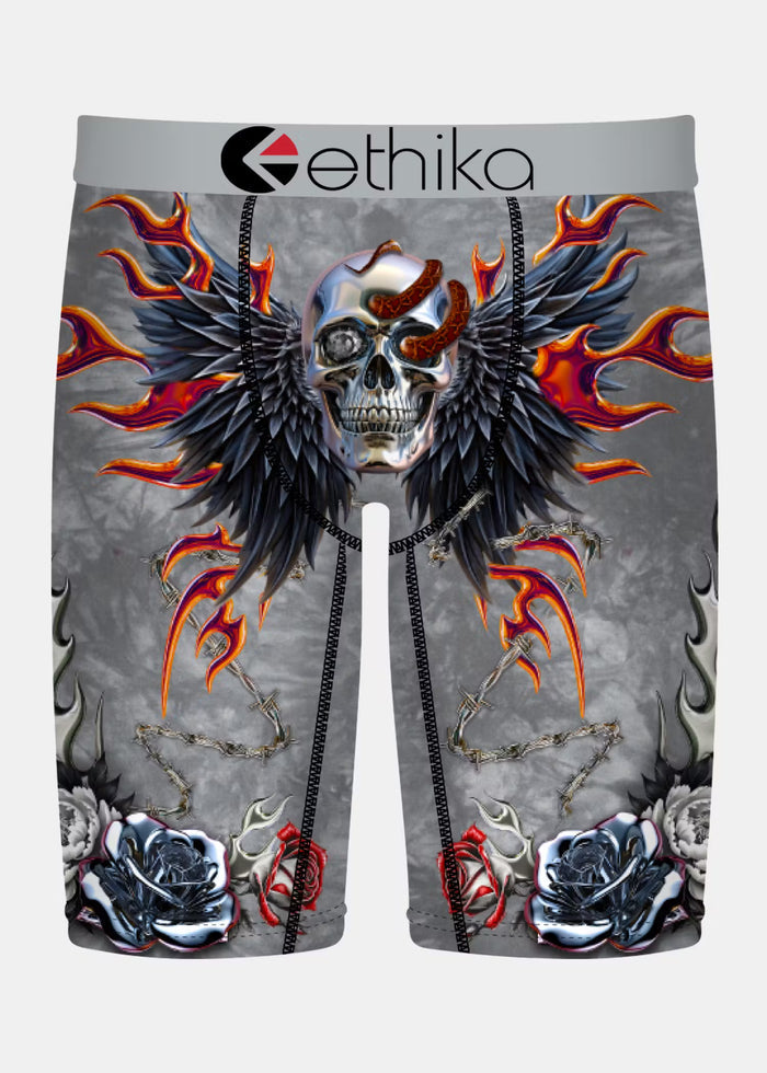 Men ETHIKA Chaotic Chrome Boxers