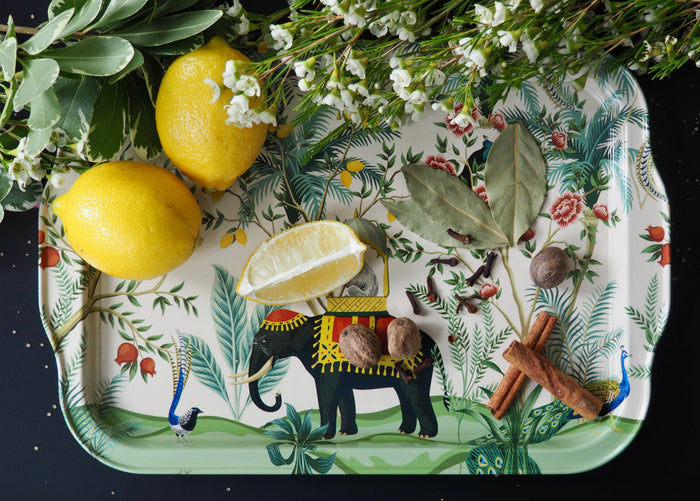 Metal Tray - Elephant - Large