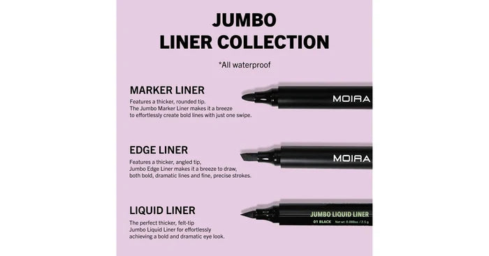 MOIRA Jumbo Marker Liquid Liner - Black