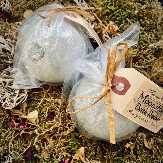 Moonstone Crystal Blessing Magic Bath Bomb