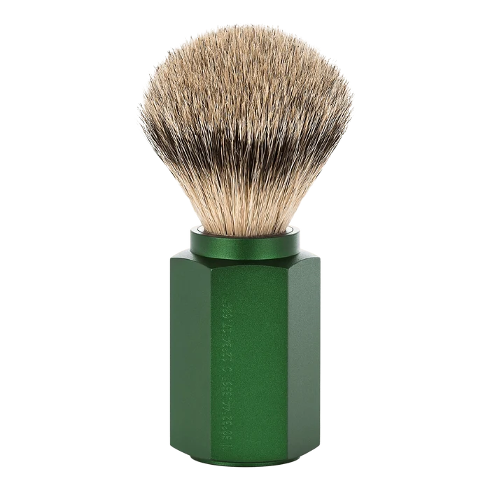 Mühle Hexagon Silvertip Badger barberkost Forest