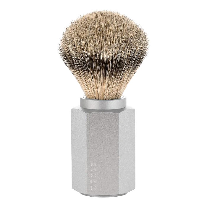 Mühle Hexagon Silvertip Badger barberkost