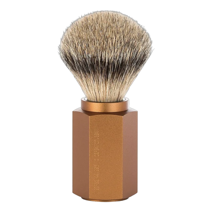 Mühle Hexagon Silvertip Badger barberkost