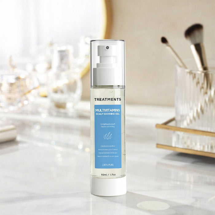 MULTIVITAMINS SCALP SOOTHING GEL - For Fighting Dandruff, Dryness and Itching
