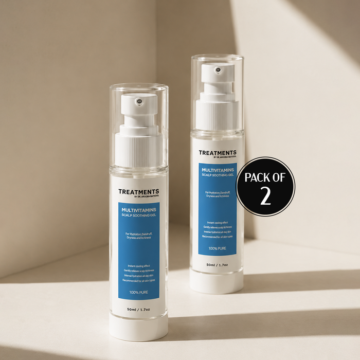 MULTIVITAMINS SCALP SOOTHING GEL - For Fighting Dandruff, Dryness and Itching