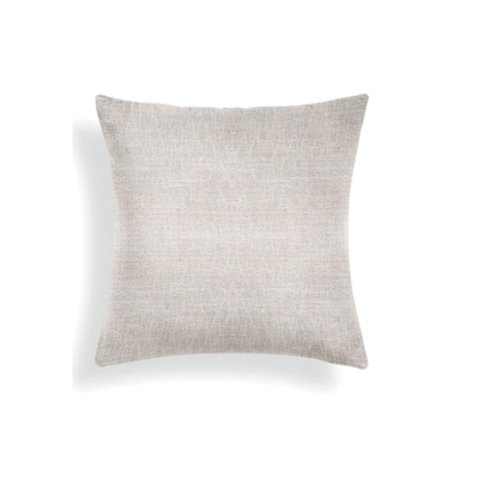 Natural Jacquard Eri Silk Pillow 16x16 with insert