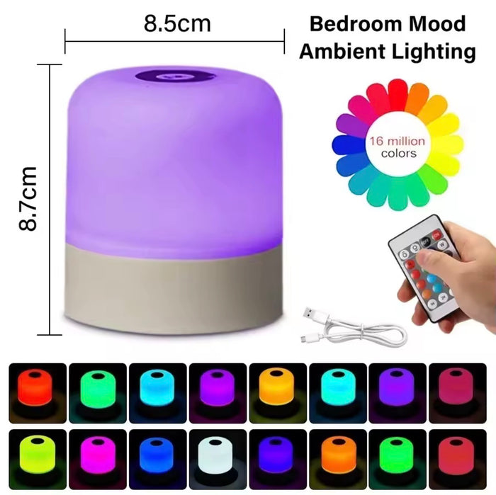 Night Light Rechargeable Lamp