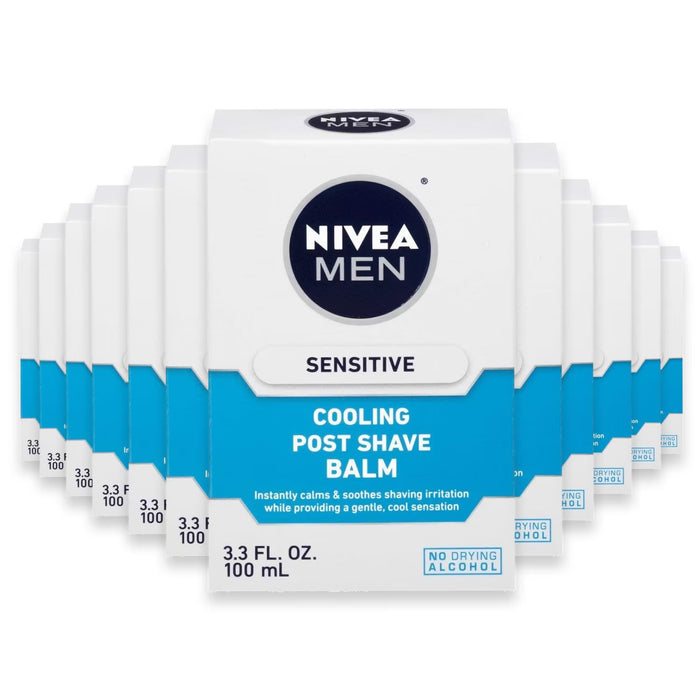 NIVEA MEN Cooling After Shave Balm - 3.3 oz - 12 Pack