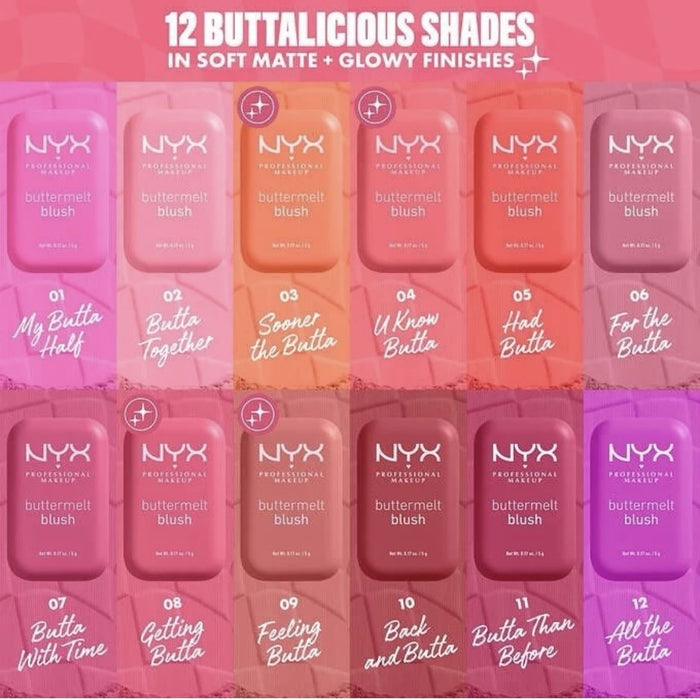 Nyx buttermelt blush