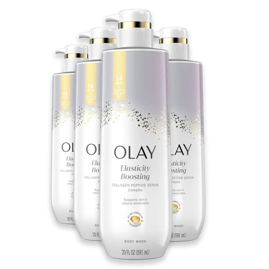 Olay Collagen Peptide Body Wash 20 oz - 4 Pack