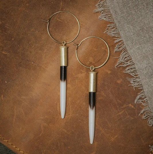 Original Yellowstone Beth Dutton Quill Earrings