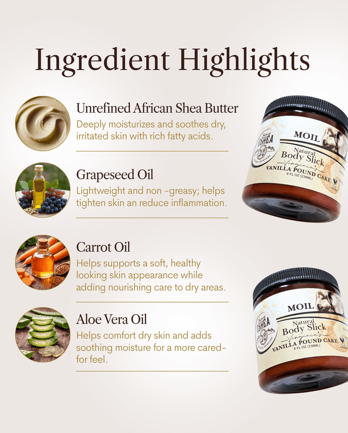 OShea Moil – Natural Whipped Shea Butter