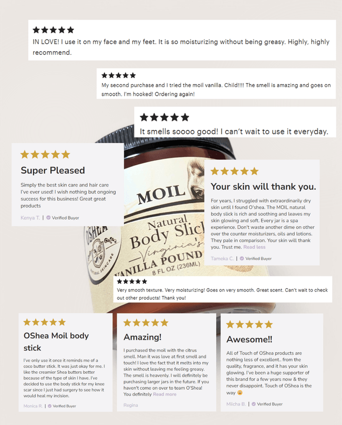 OShea Moil – Natural Whipped Shea Butter