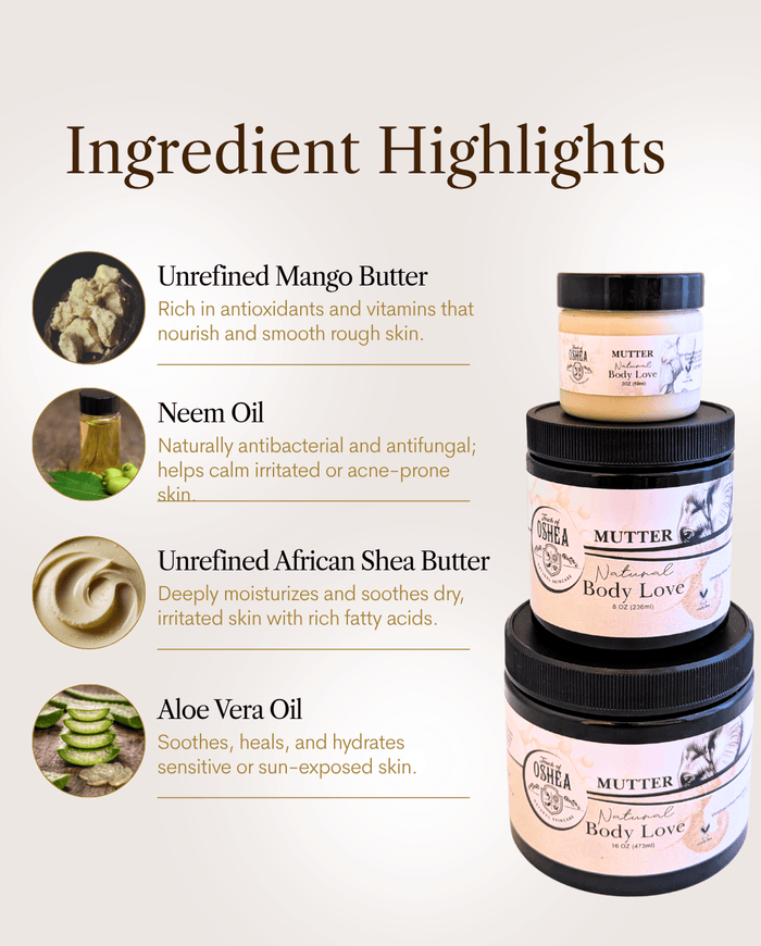 OShea Mutter – Eczema Relief Butter