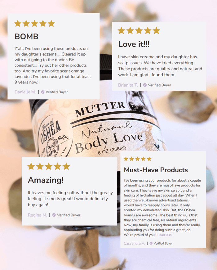 OShea Mutter – Eczema Relief Butter