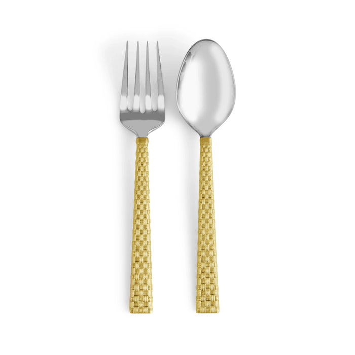 Michael Aram Palm Serving Set