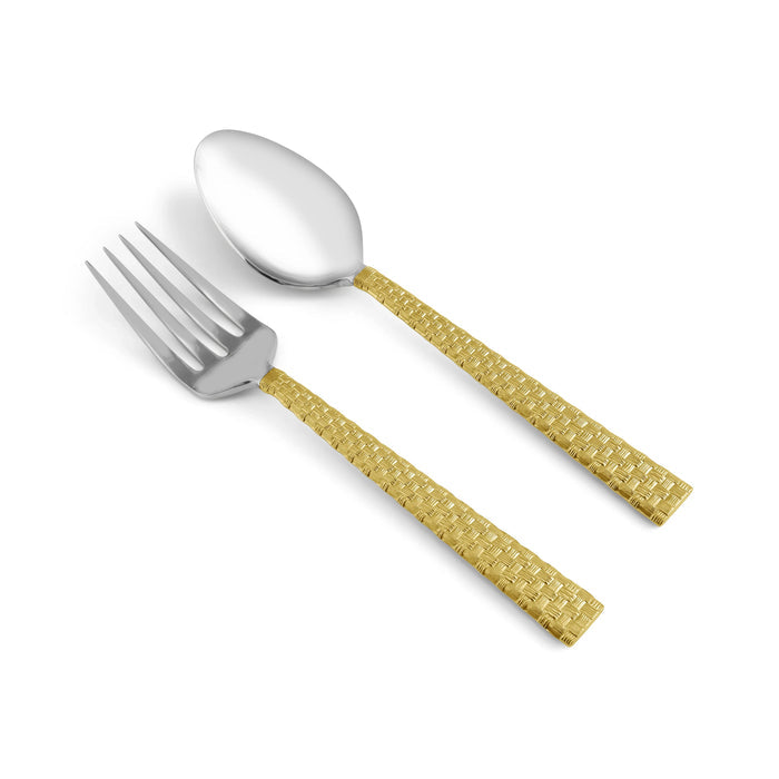 Michael Aram Palm Serving Set