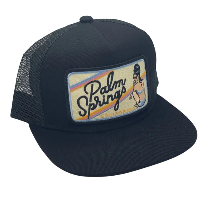 Palm Springs lady in swimsuit Trucker Hat