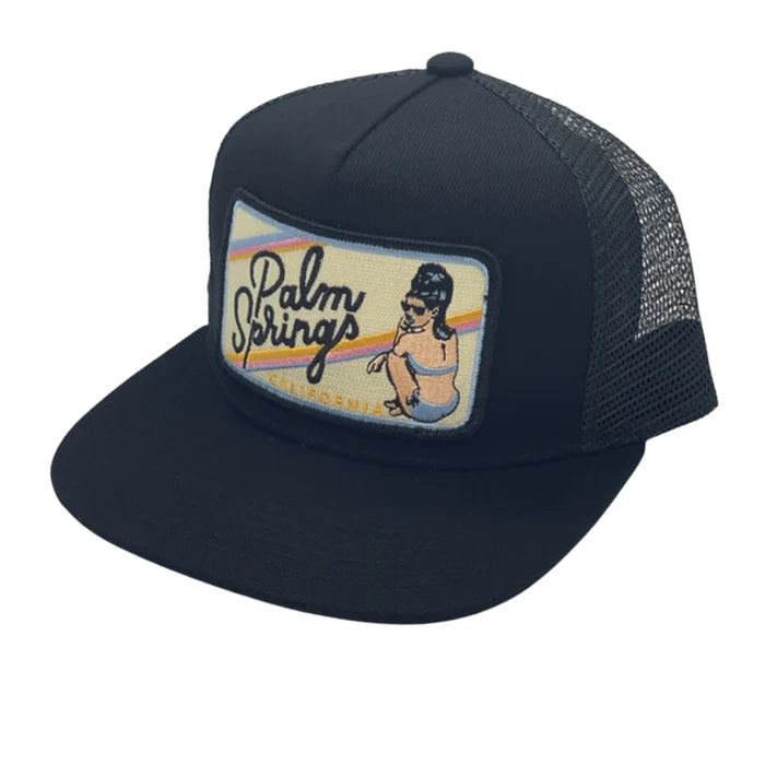 Palm Springs lady in swimsuit Trucker Hat