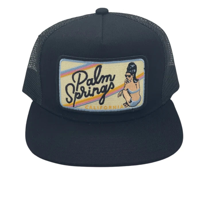Palm Springs lady in swimsuit Trucker Hat