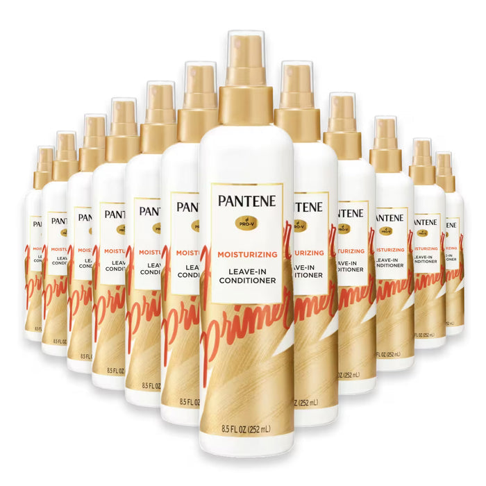 Pantene Pro-V Moisturizing Leave-In Conditioner Detangler Mist 8.5 oz - 12 Pack