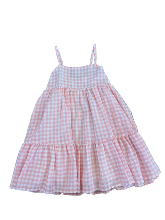 Peach Spaghetti Strap Dress