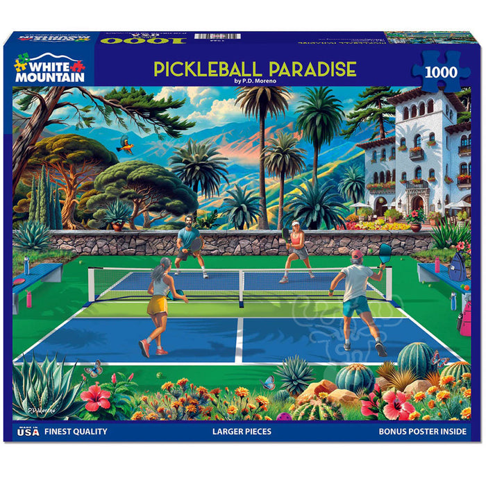 Pickleball Paradise Puzzle 1000 Pce