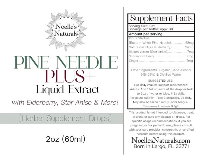 Pine Needle Plus+ [Herbal Supplement Drops]