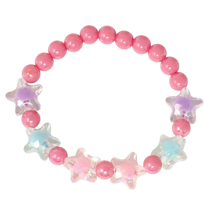Pink Poppy Ice Cream Charm Necklace and Bracelet Set