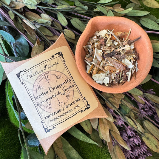 Planetary Magic Jupiter Abundance Prosperity Incense