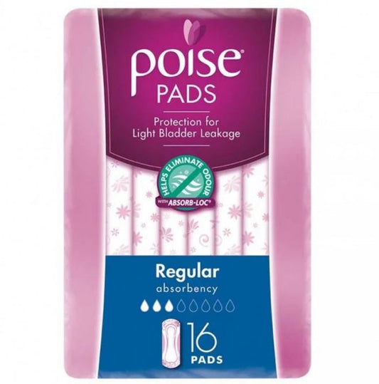 Poise Feminine Regular Pads