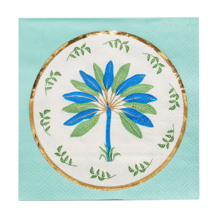 Preppy Palm Cocktail Napkins/20pk