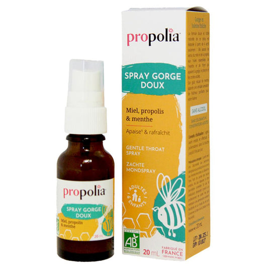 Propolia Refreshing Organic Oral Spray Raikastava Luomu suusuihke Propolis & Minttu, Lisäravinne