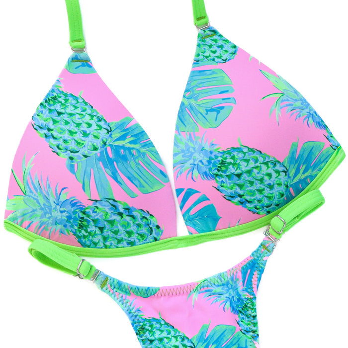 QS ST: Pineapple Posing Practice Suit. Medium Molded/Pro.