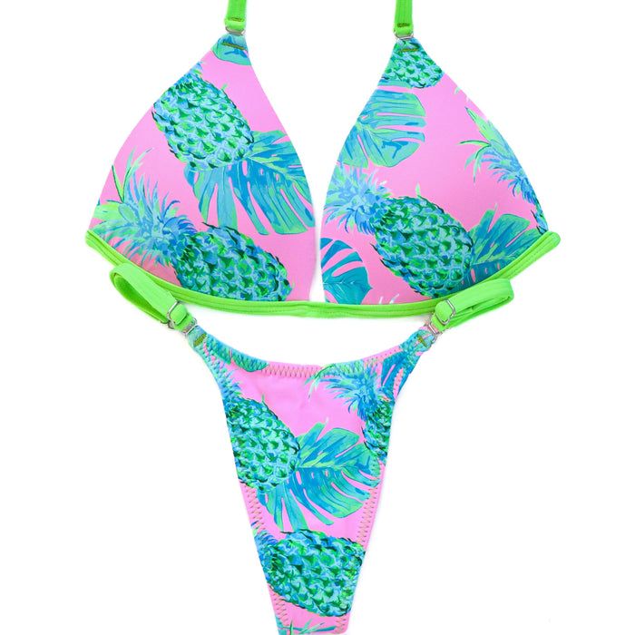 QS ST: Pineapple Posing Practice Suit. Medium Molded/Pro.