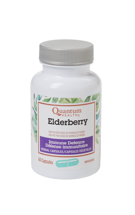Quantum Health: Elderberry 60 count capsules