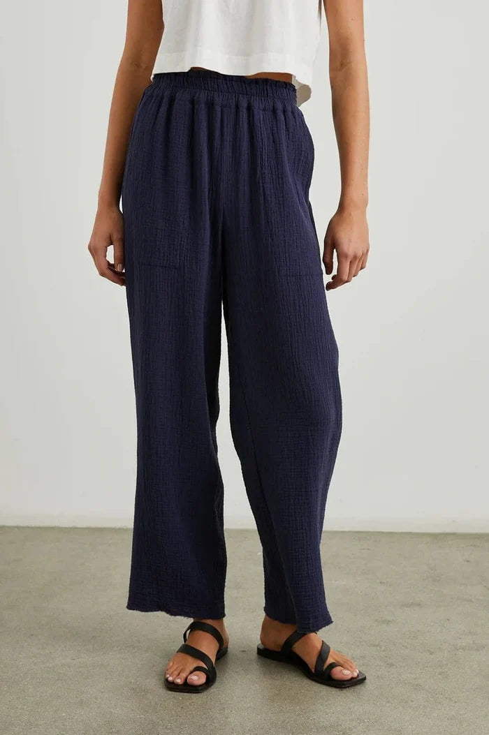 Rails Leon Crop Pant in Navy