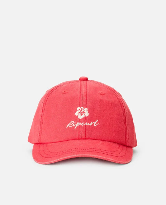 Rip Curl Washed Twill Cap - Red