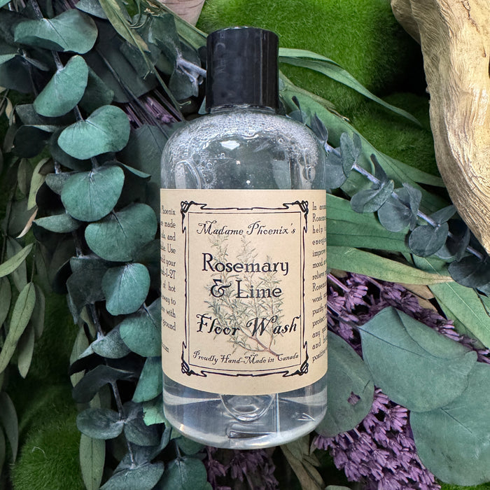 Rosemary and Lime All Natural Spiritual Aromatherapy Floor Wash