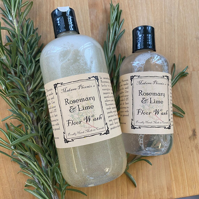 Rosemary and Lime All Natural Spiritual Aromatherapy Floor Wash