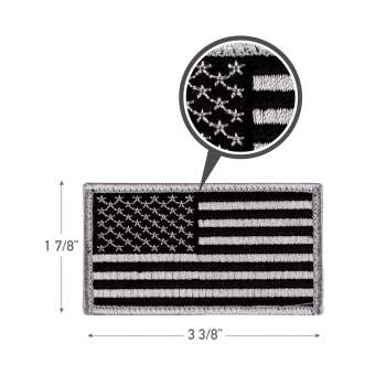 Rotcho American Flag Patch - Hook Back