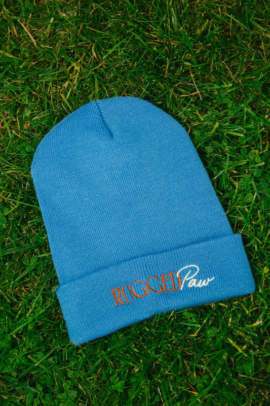 RUGGED PAW EMBROIDERED BEANIE