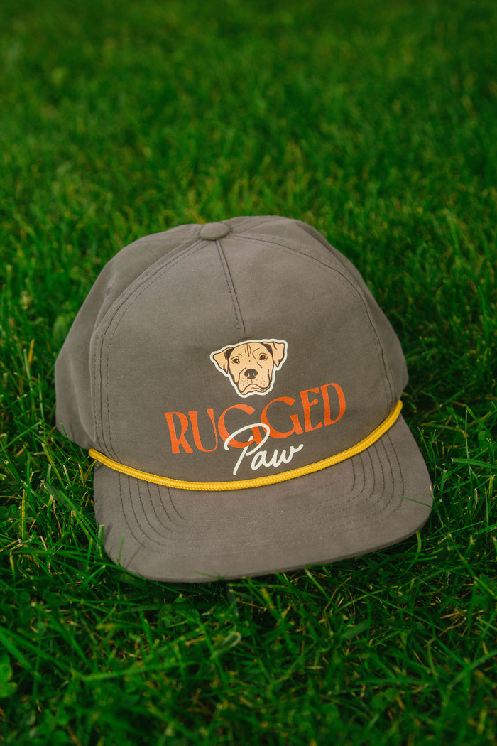 RUGGED PAW PRINTED SNAPBACK HAT